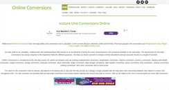 Desktop Screenshot of onlineconversions.org
