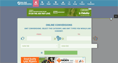 Desktop Screenshot of onlineconversions.com