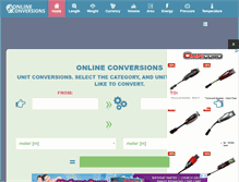 Tablet Screenshot of onlineconversions.com